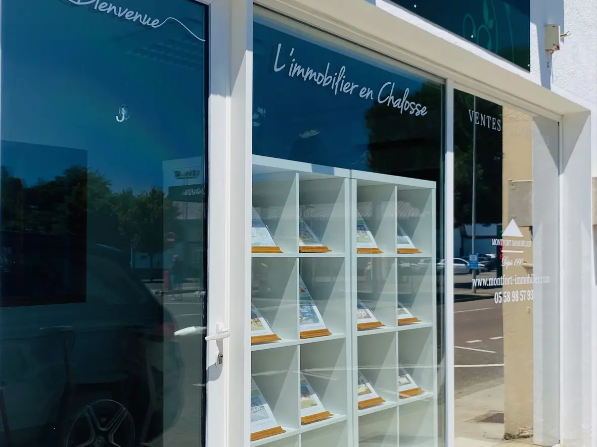 Vitrine Montfort immobilier