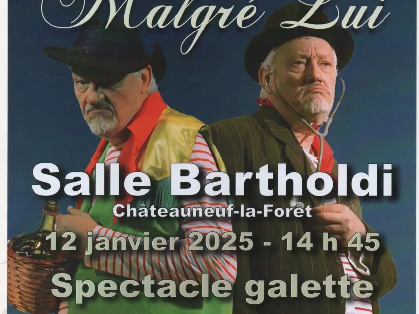 affiche spectacle galette 2025