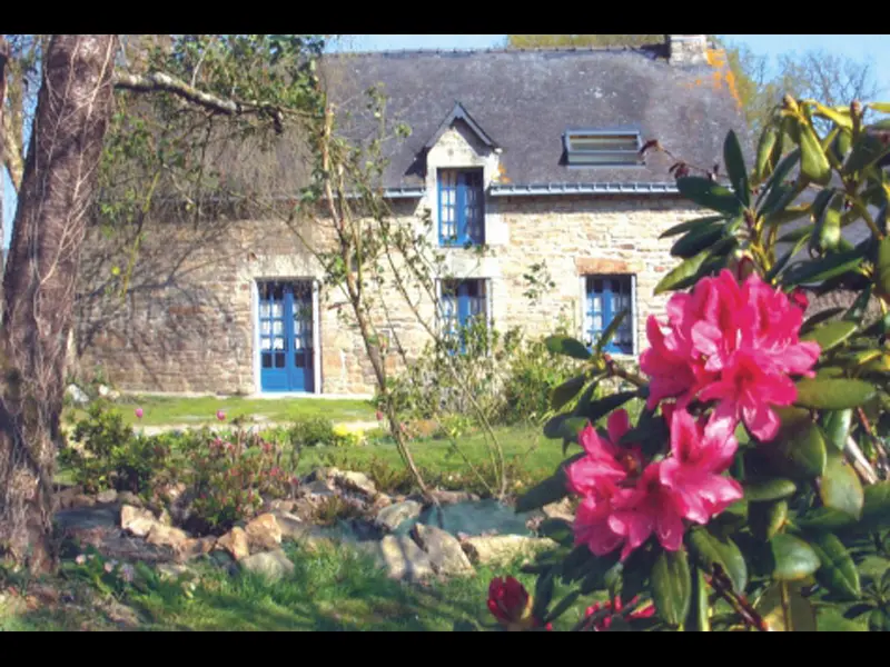Gîte la Maison d'Anne jardin - St Guyomard - Morbihan - Bretagne