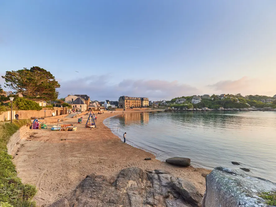 Plage de Saint-Guirec, Ploumanac'h