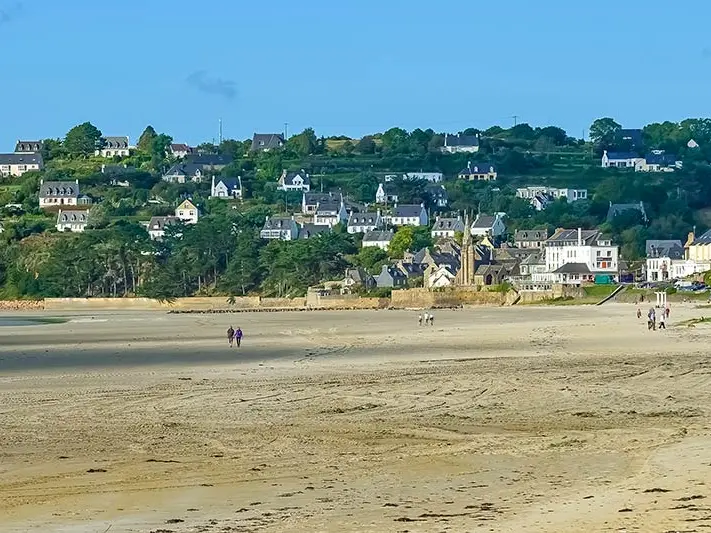 Plage de Saint-michel-en-Grève