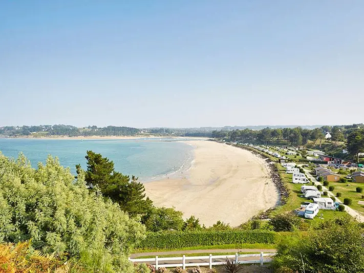 Plage du Fond de la Baie à Locquirec