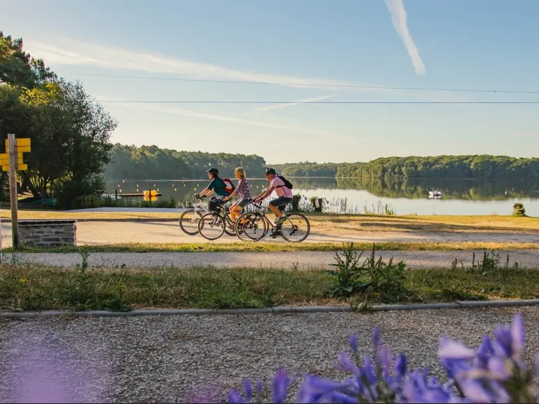 Vélo lac de Trémelin à Iffendic