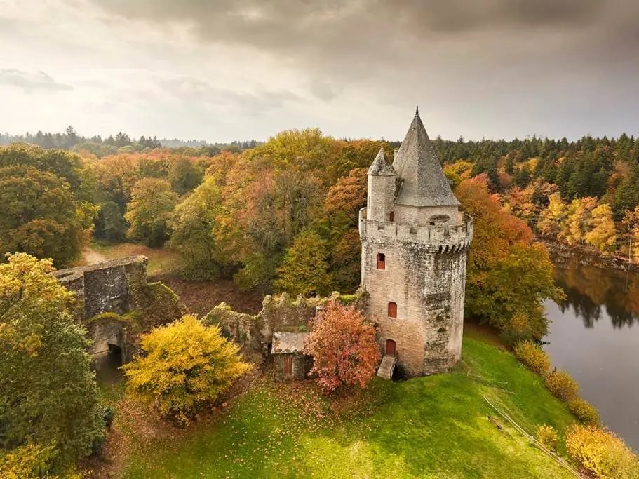 Forteresse de Largoët-Elven-Golfe-du-Morbihan-Bretagne sud