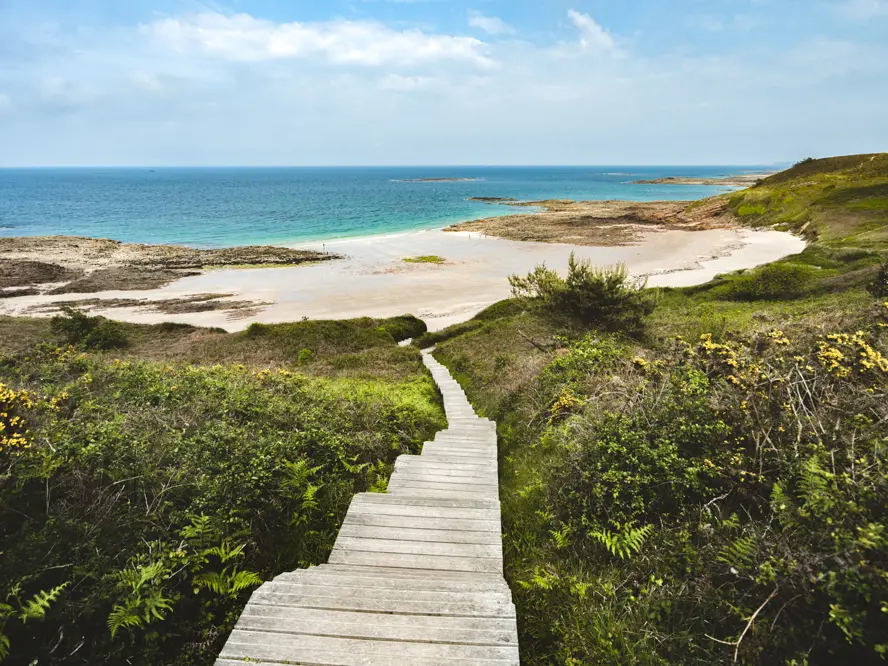 Plage sauvage du Portuais
