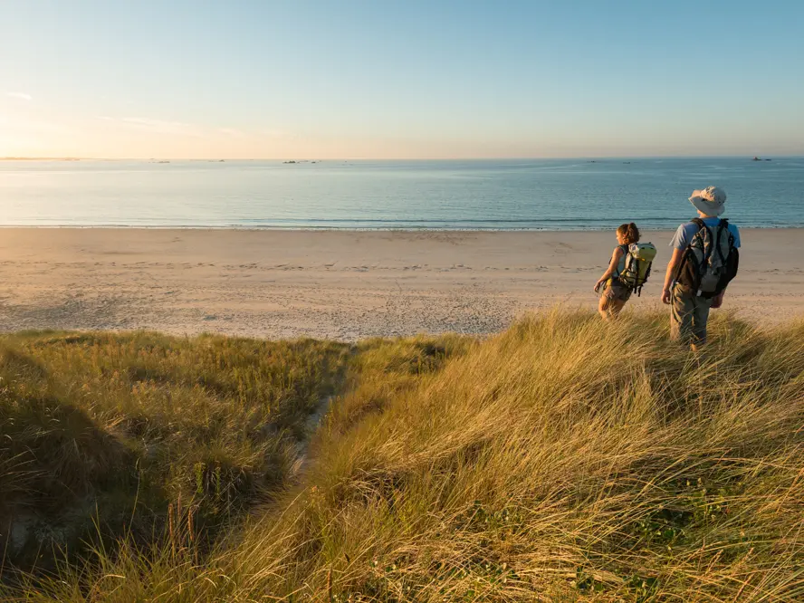 Plage d'Odé Vras - Dunes de Keremma
