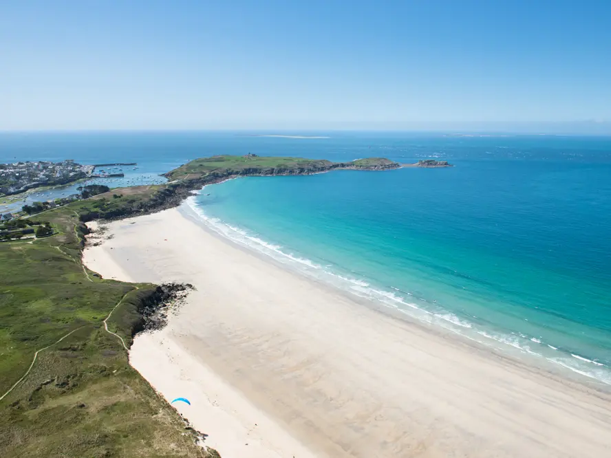 Plage des blancs Sablons