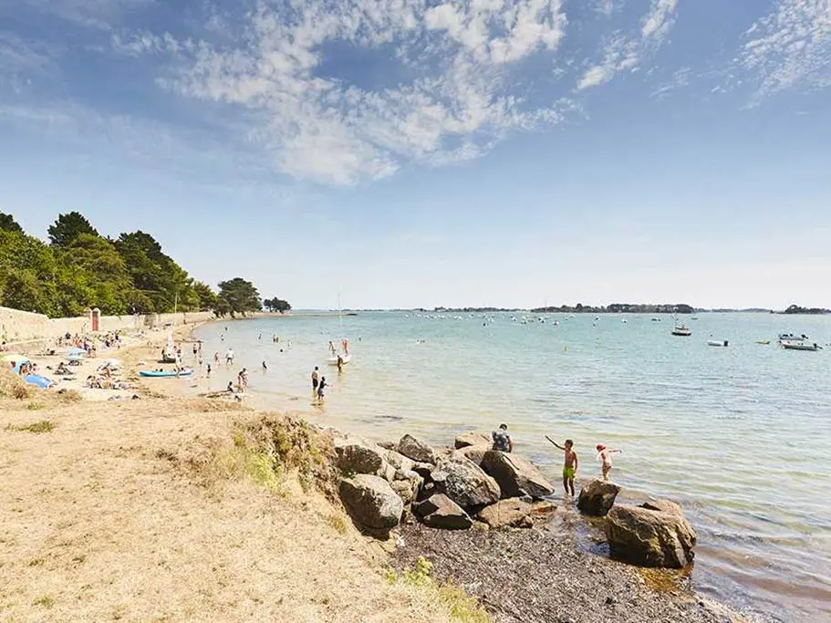 Plage Penboc'h-Arradon-Golfe-du-Morbihan-Bretagne sud
