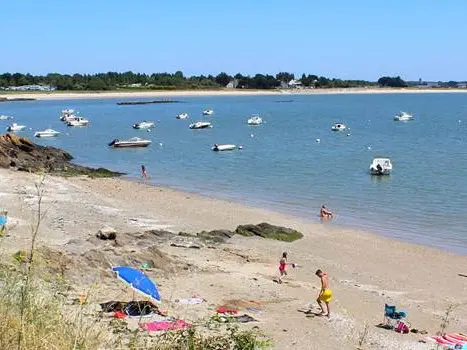 Plage de Tréhervé Ambon Morbihan