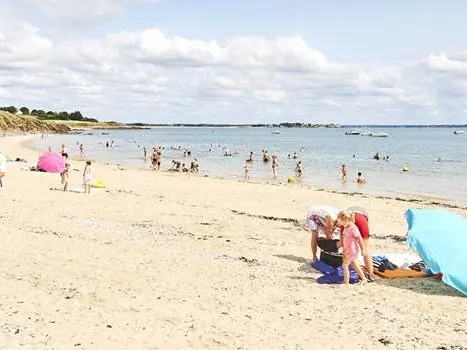 Plage de Cromenach Ambon Morbihan