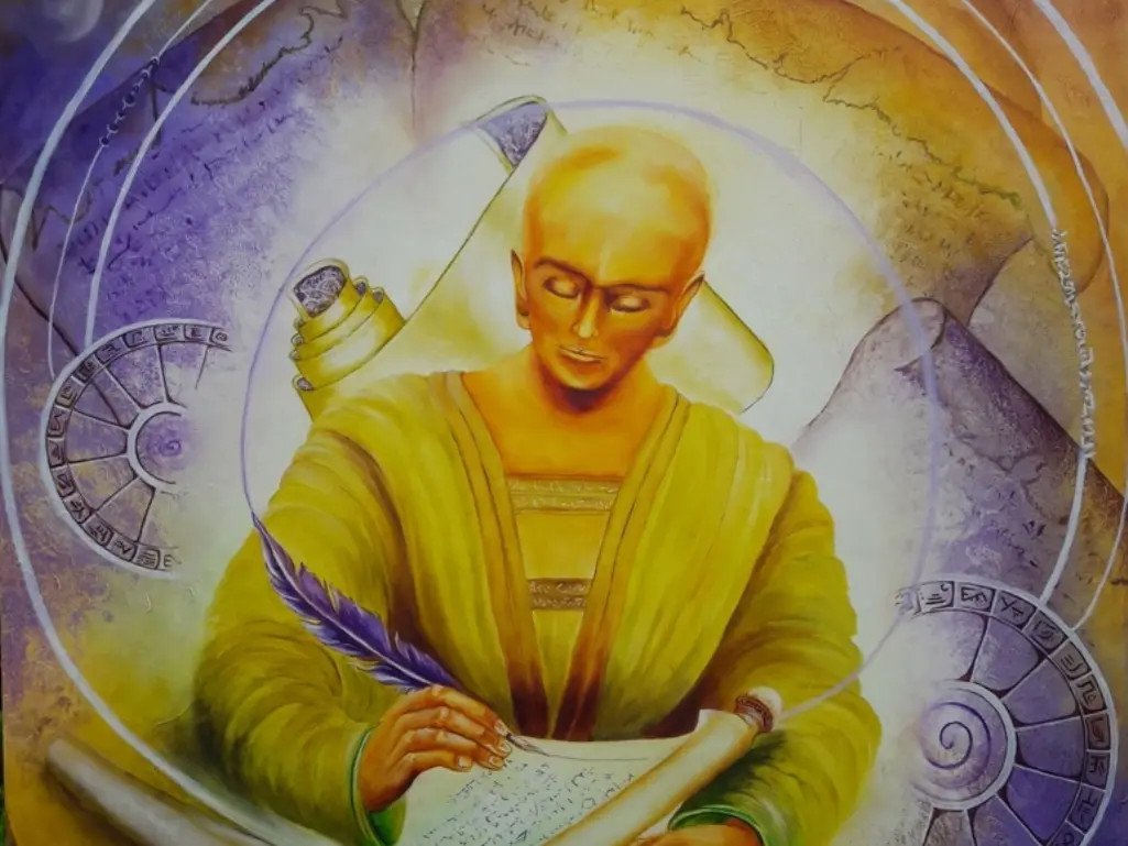 Le scribe célestre