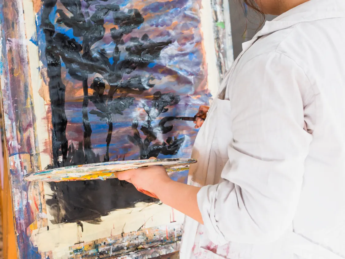 Exposition de peintures & techniques mixtes