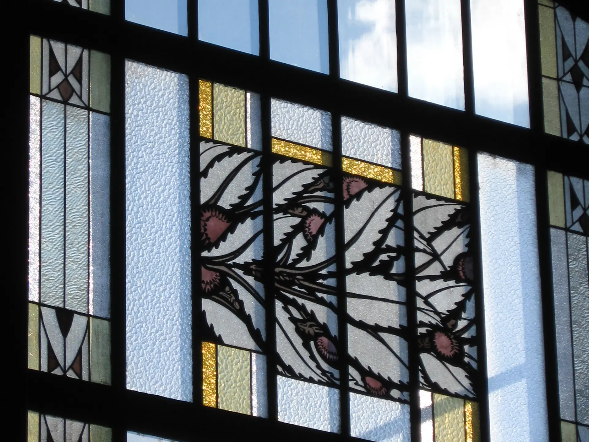 Art déco conférence vitrail ©VDL