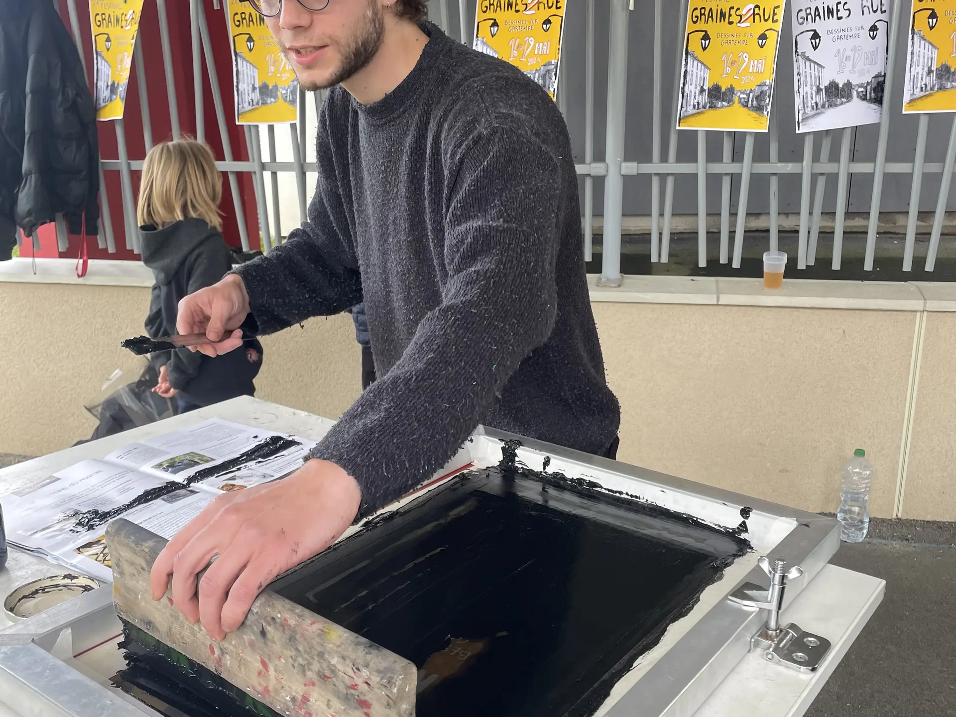 Atelier sérigraphie
