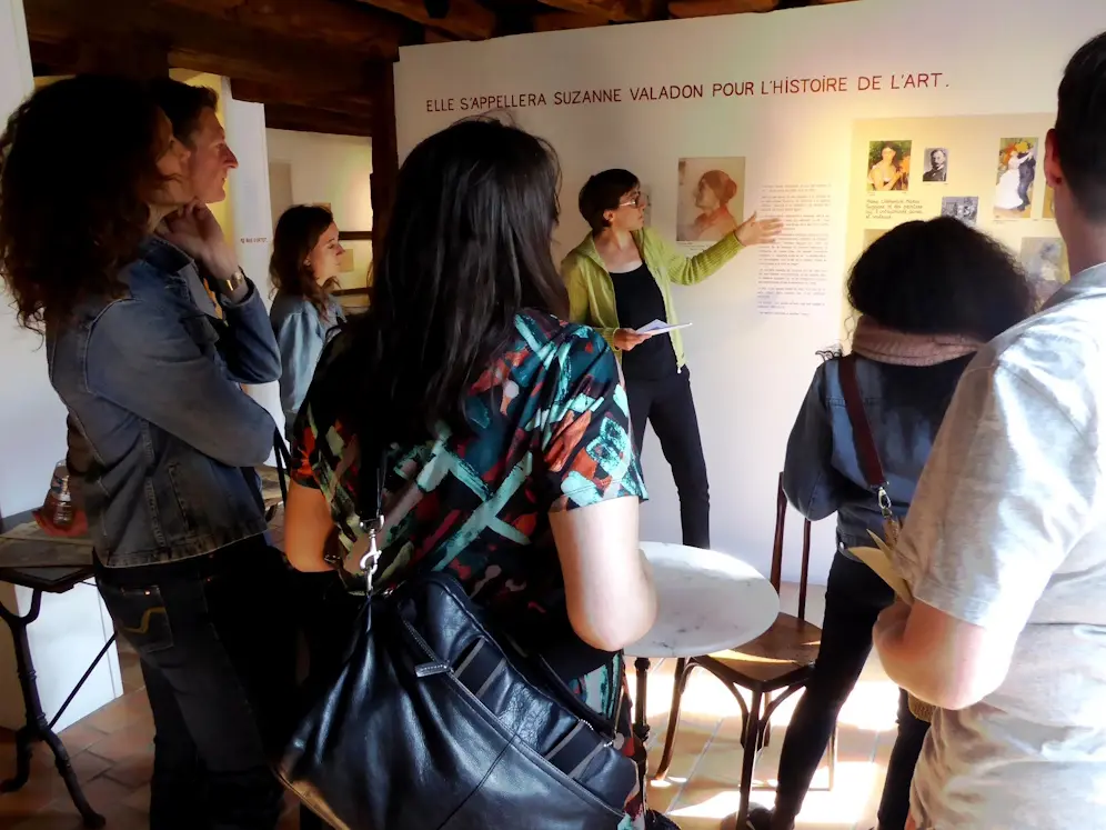 BESSINES Espace Valadon Visite