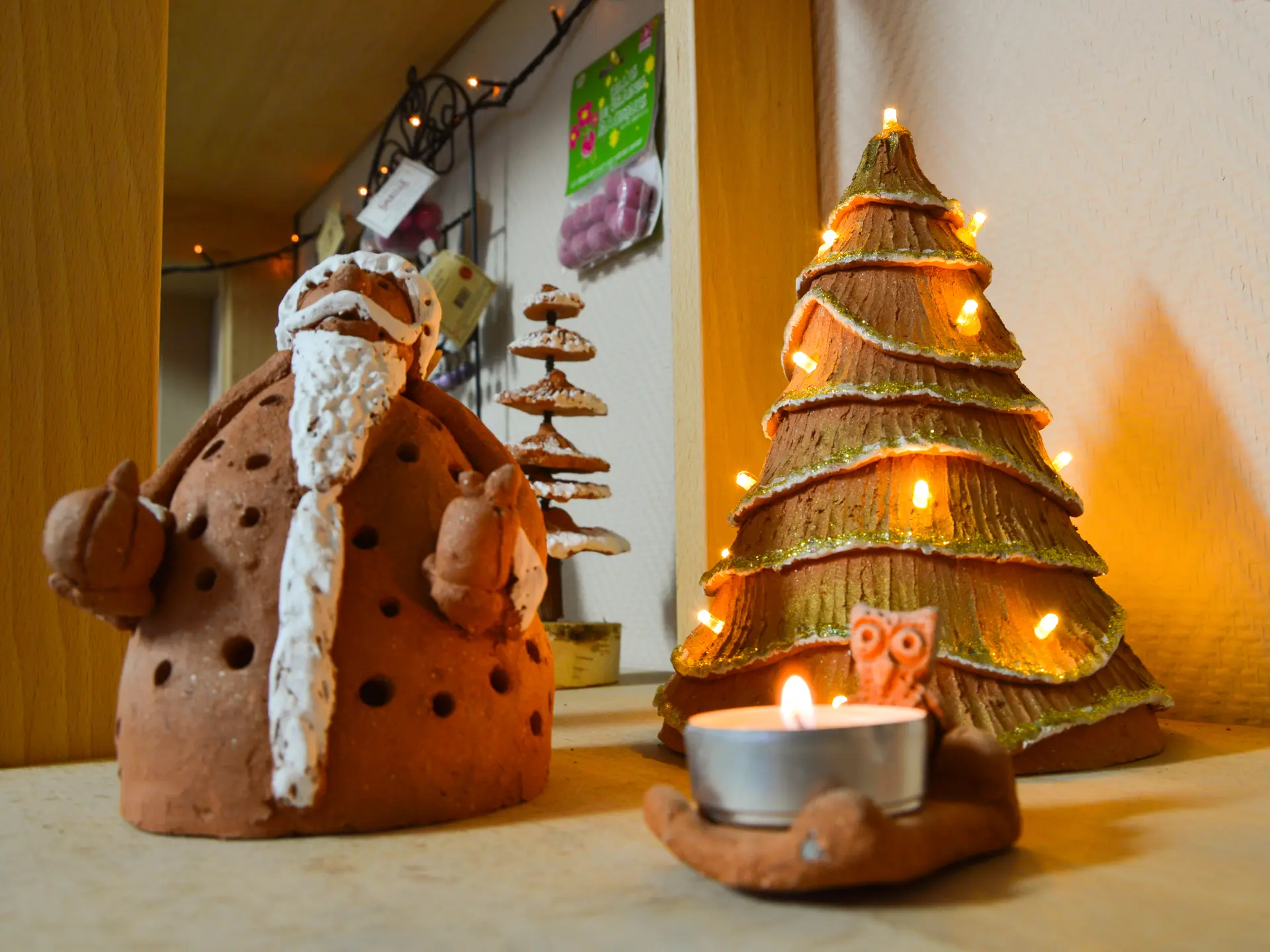 Boutique de noël 2015 - Atelier Musée de la Terre - Puycheny