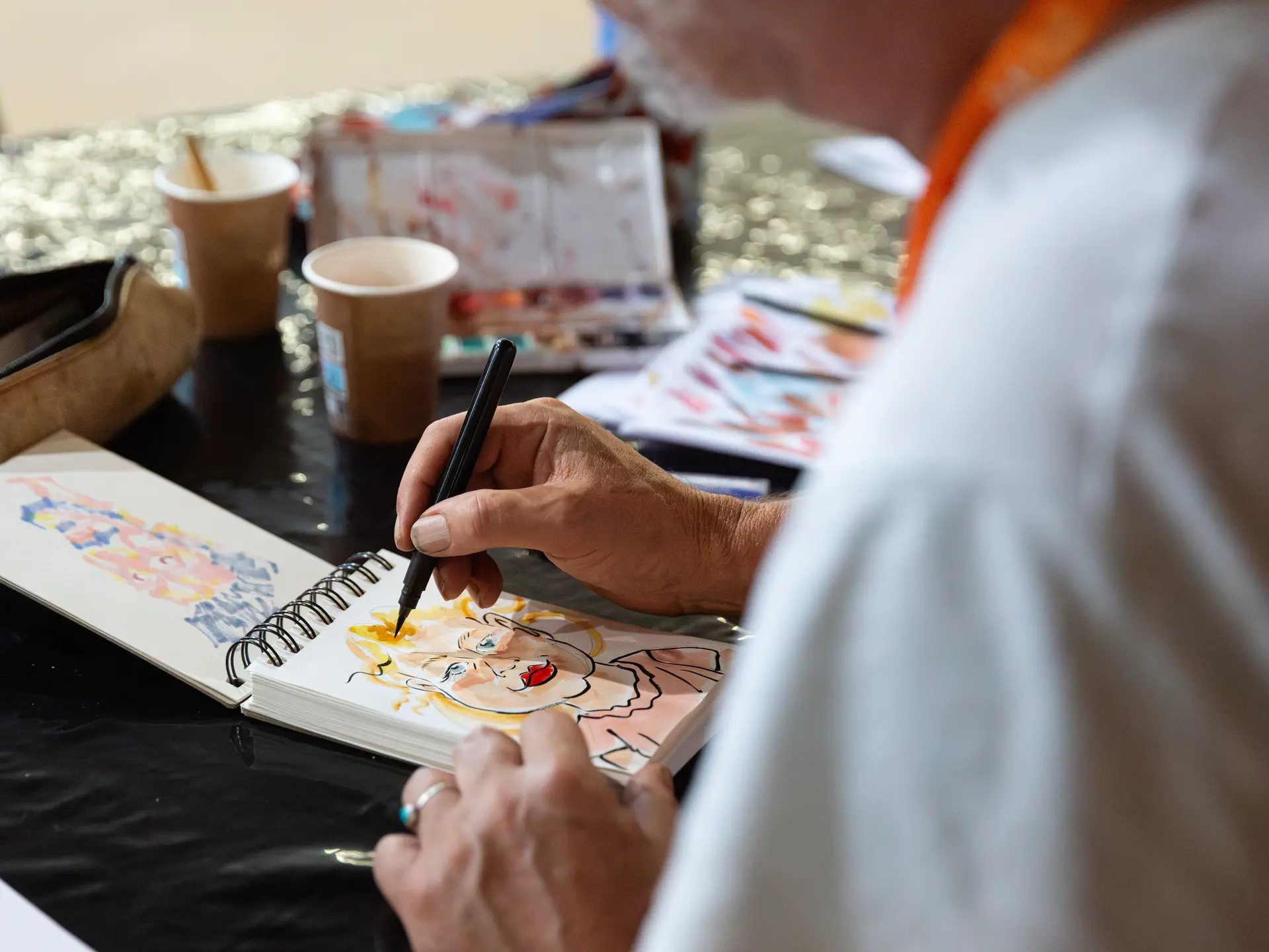 Dessin Salon de la Caricature Saint Just le Martel - 12-2028 - -3