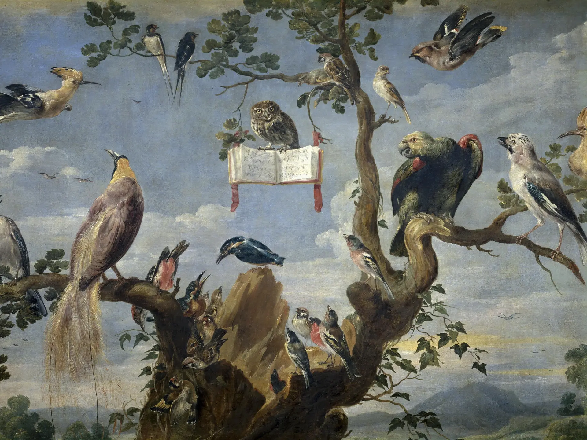 Frans Snyders, Concert d'oiseaux, 1629-1630