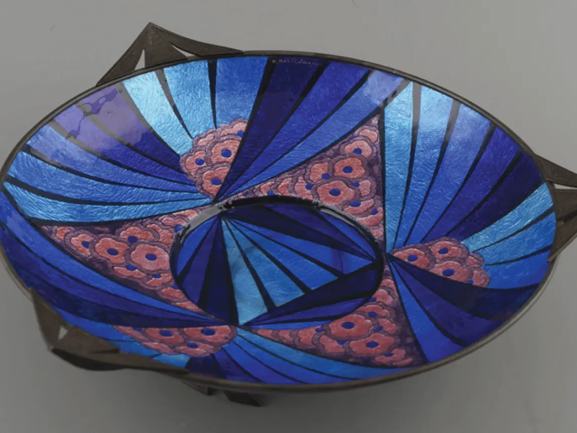 Henriette Marty coupe bleue 1925