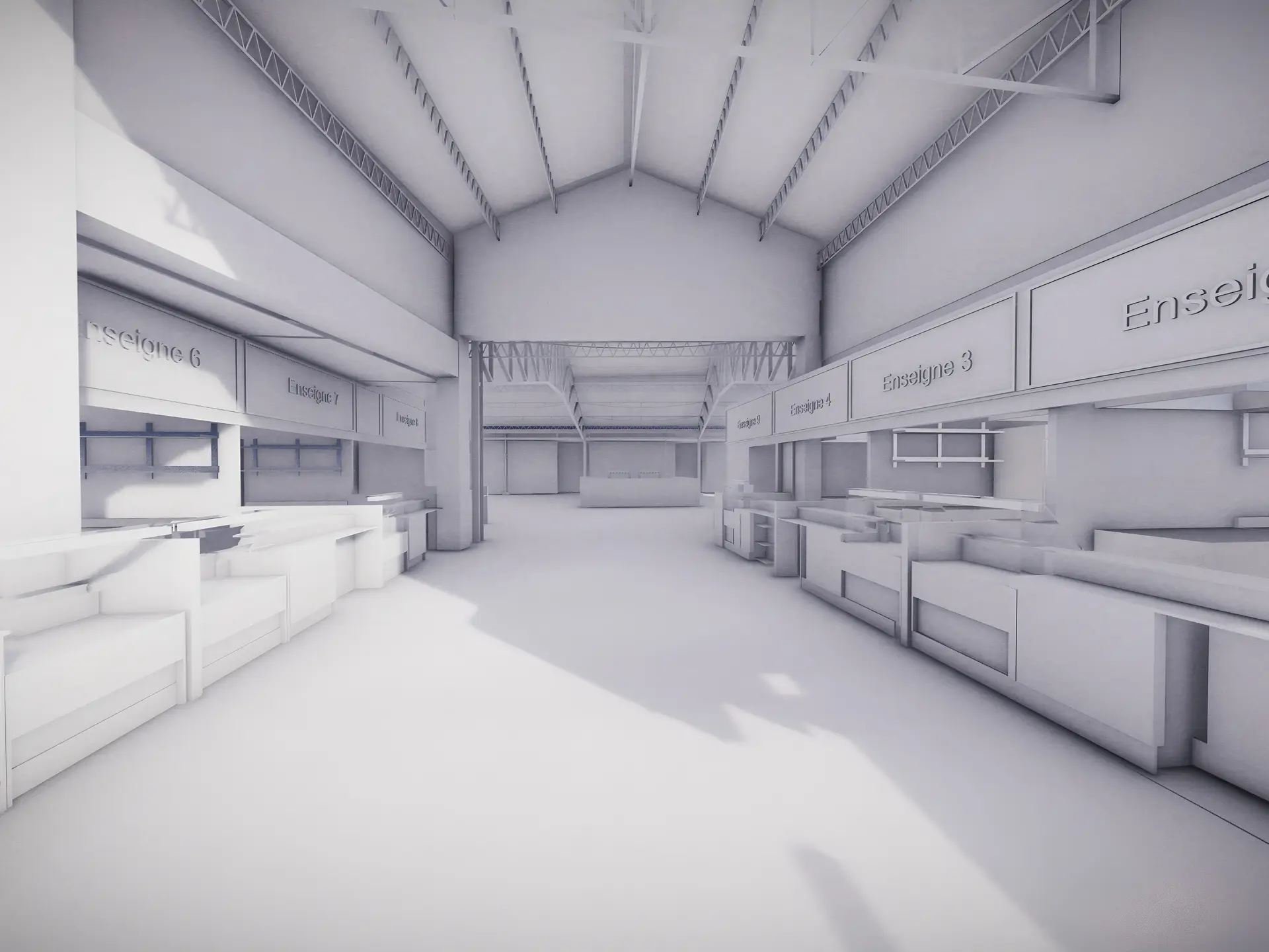 Le marché des Jacobins - Cabinet LB Conception