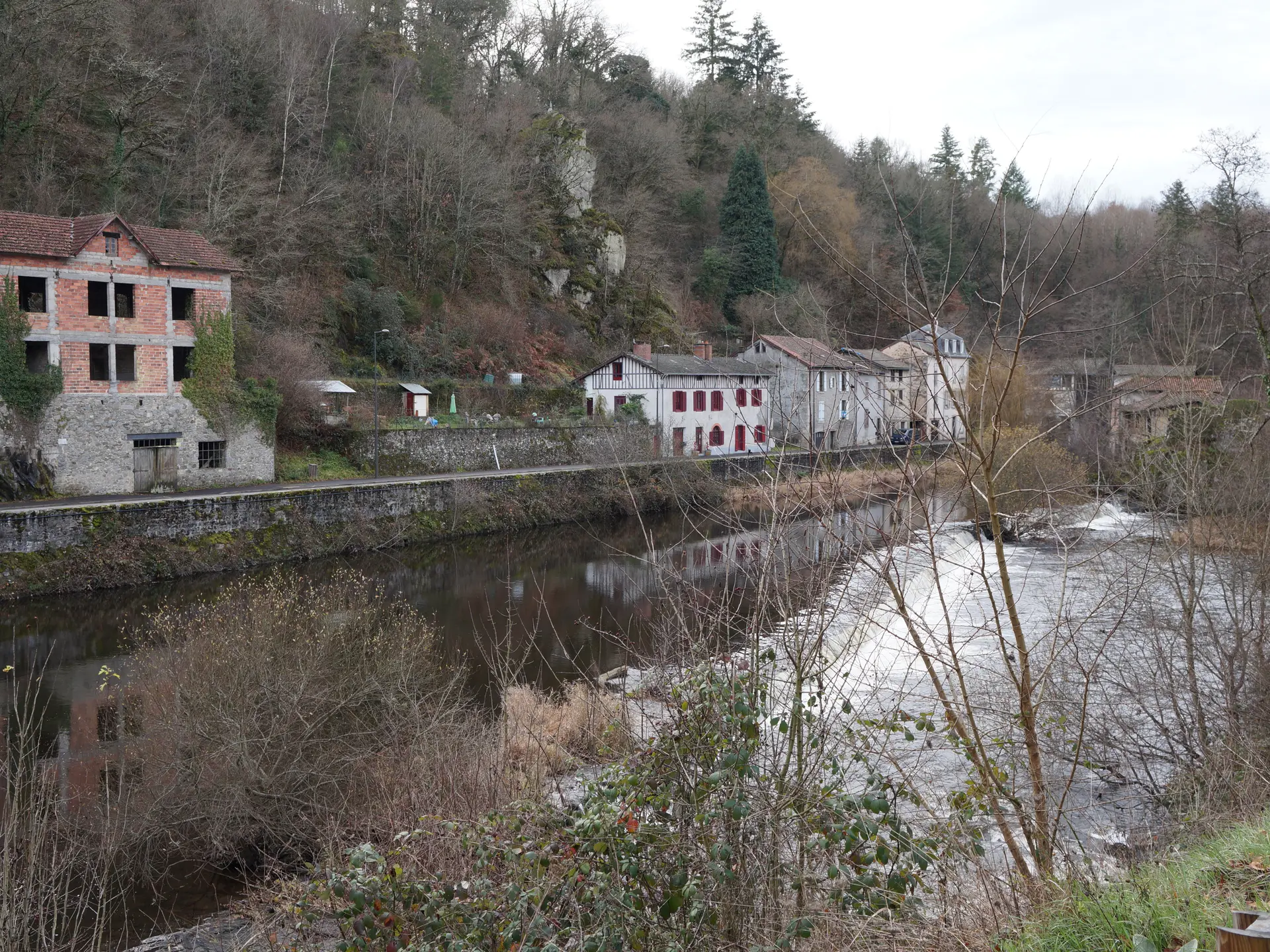 Moulins de Noblat - Digue (2)