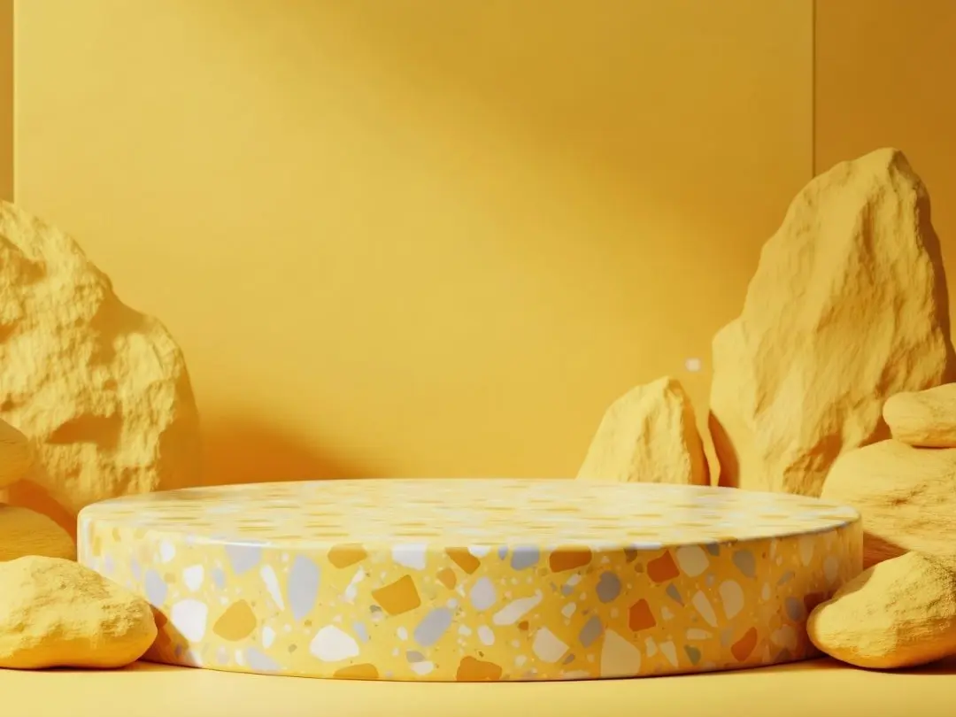 Terrazzo de porcelaine recyclée