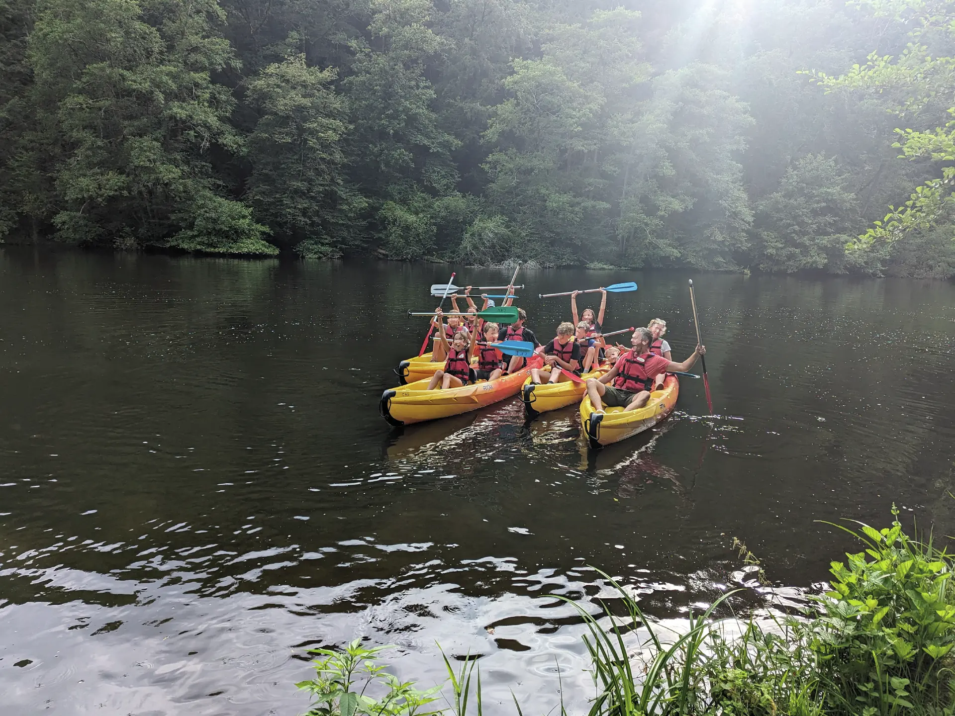 Descente en canoë de la vienne