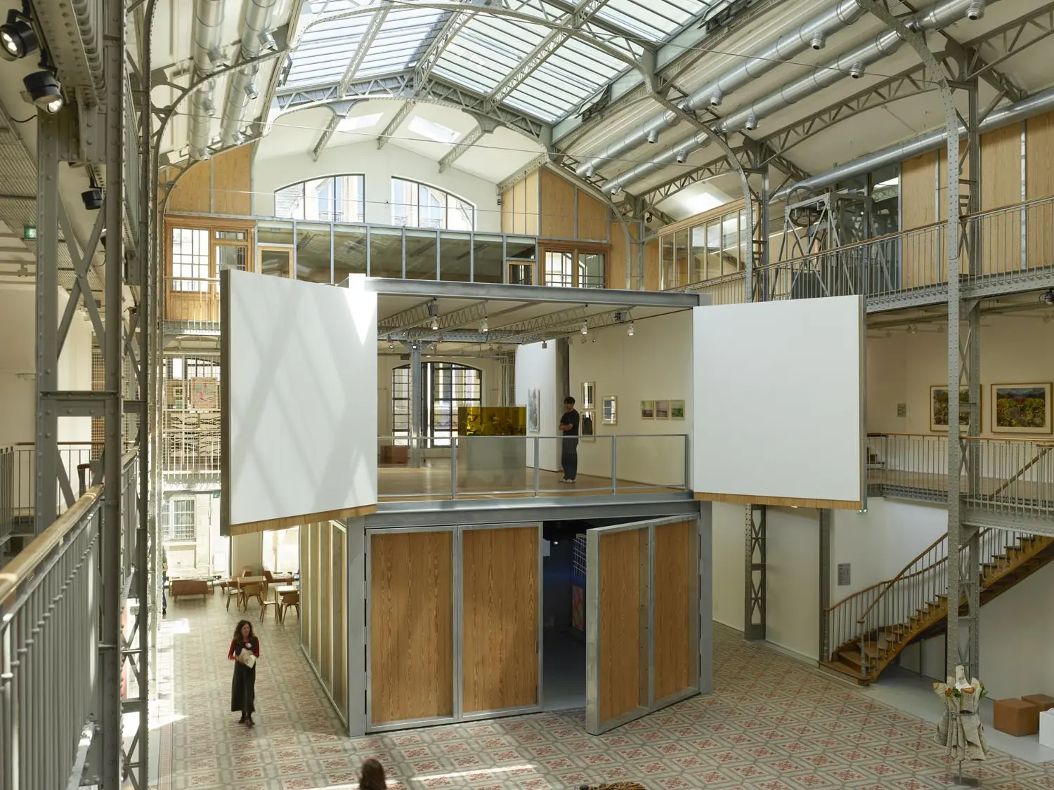 Vue de l'exposition Paysages recommencés, juin 2025