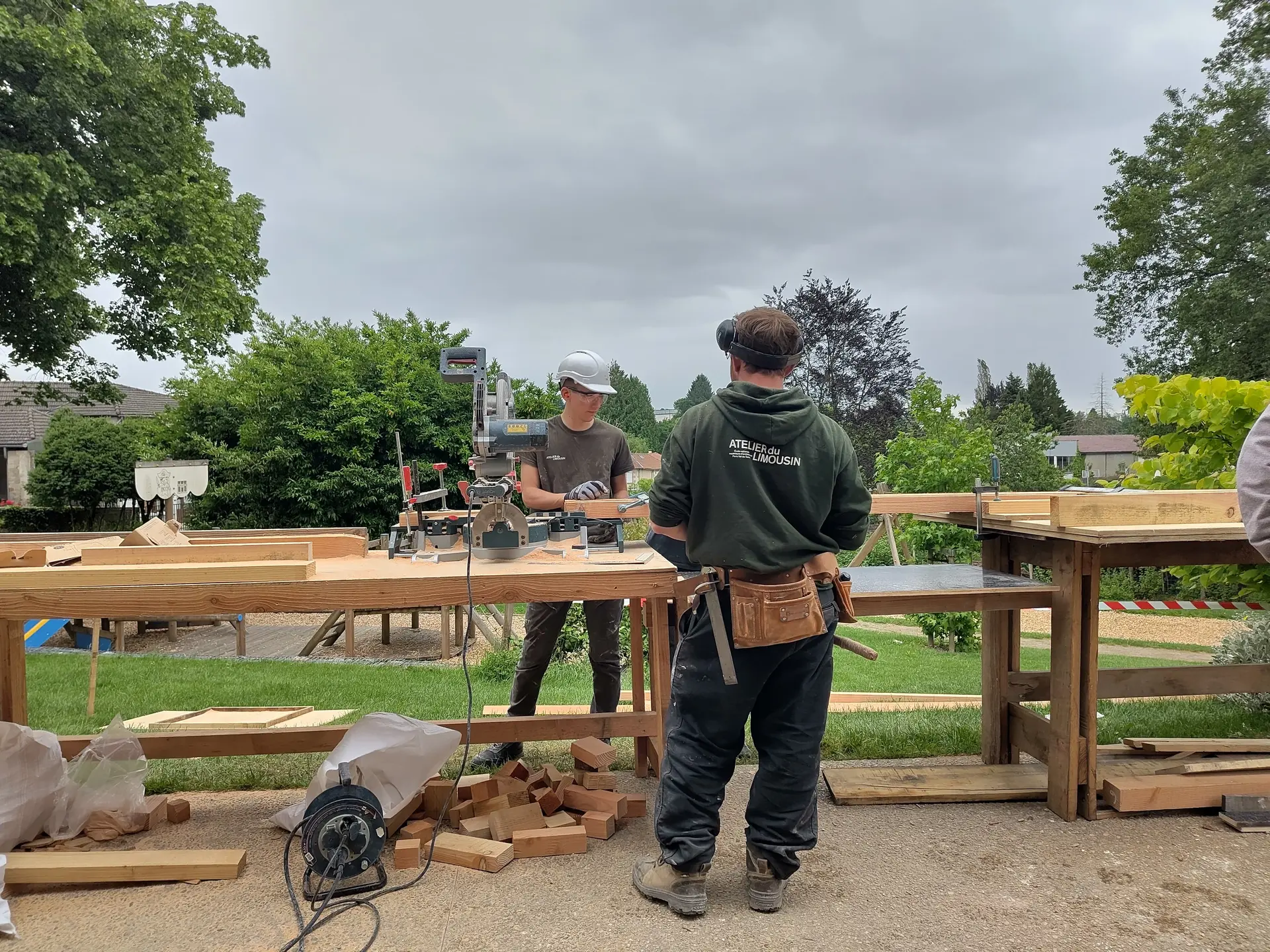 Chantier de la maison Bourbon