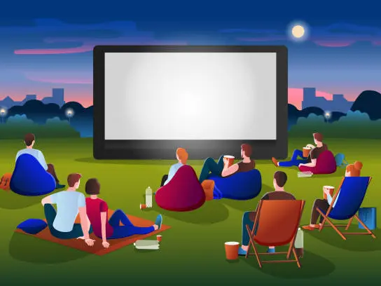 cine plein air