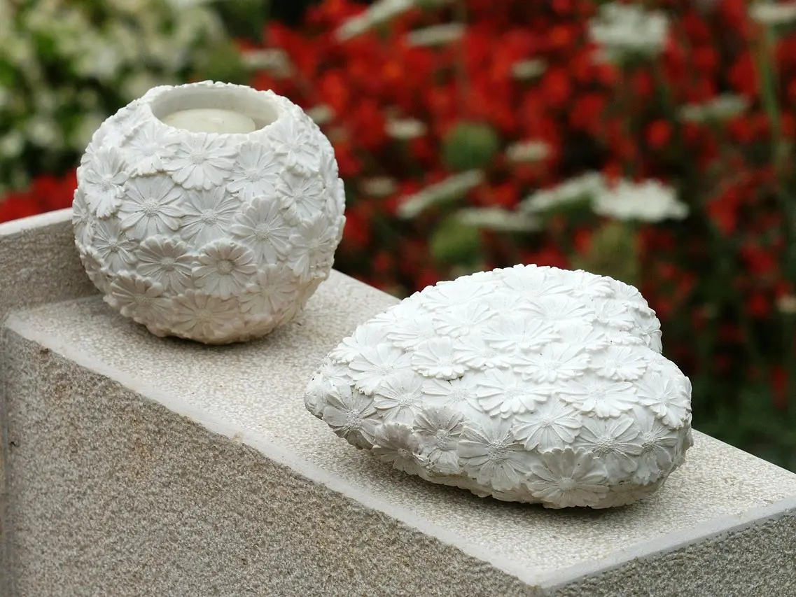 Atelier décoration bougeoir en porcelaine