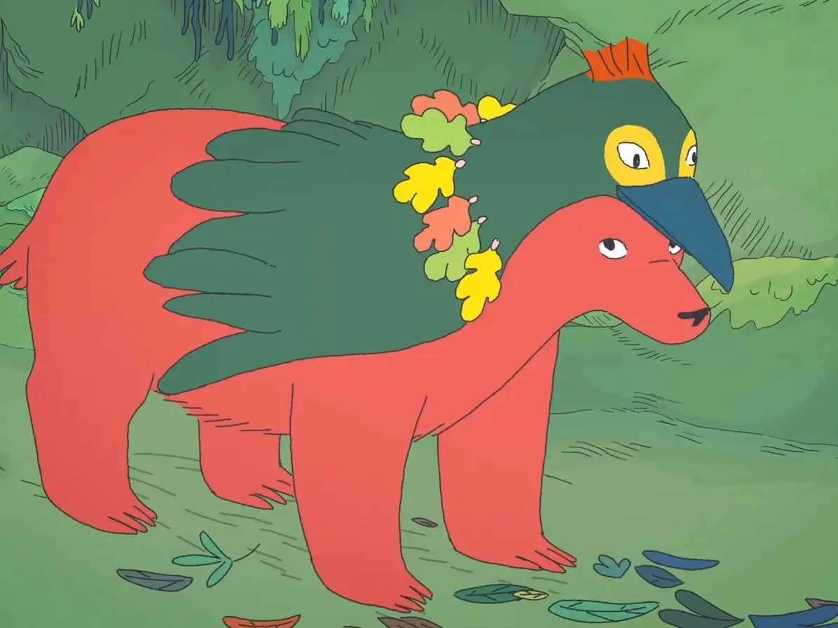 ourse et oiseau image1