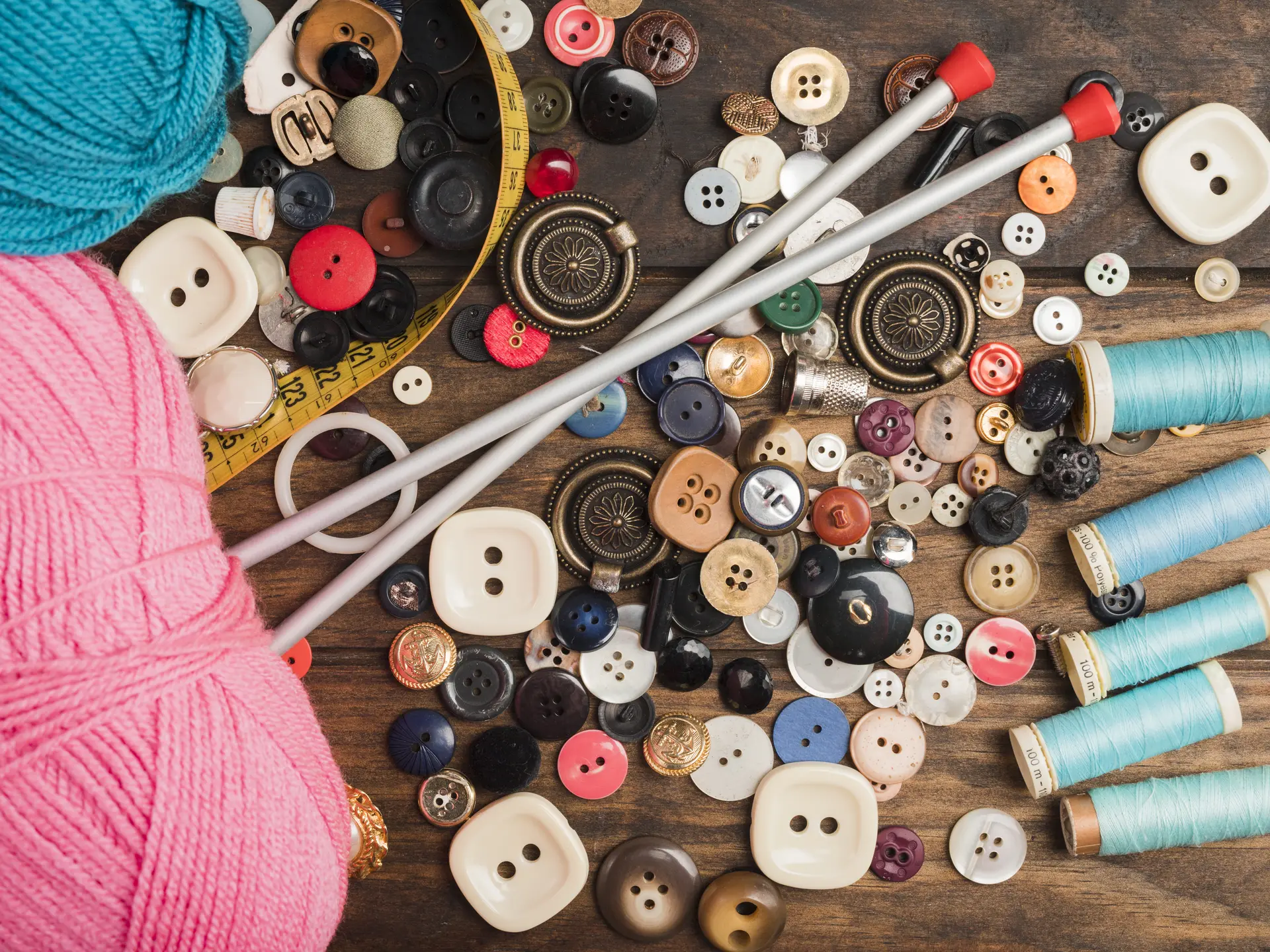 sewing-buttons-with-wool-needles (2)