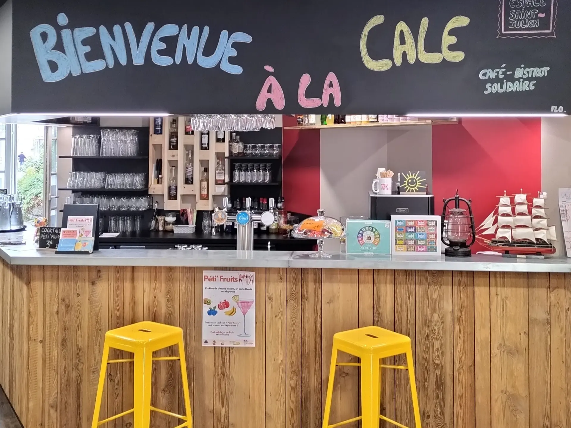 La Cale, café solidaire