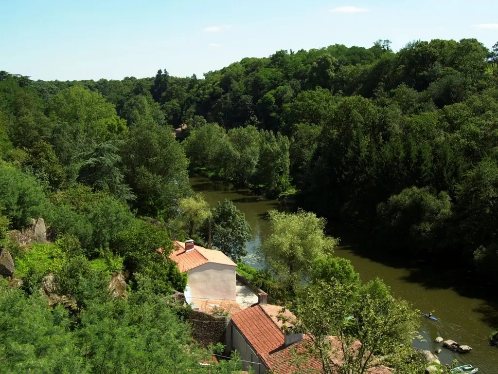 Point de vue du coteau Sautejeau à Boussay