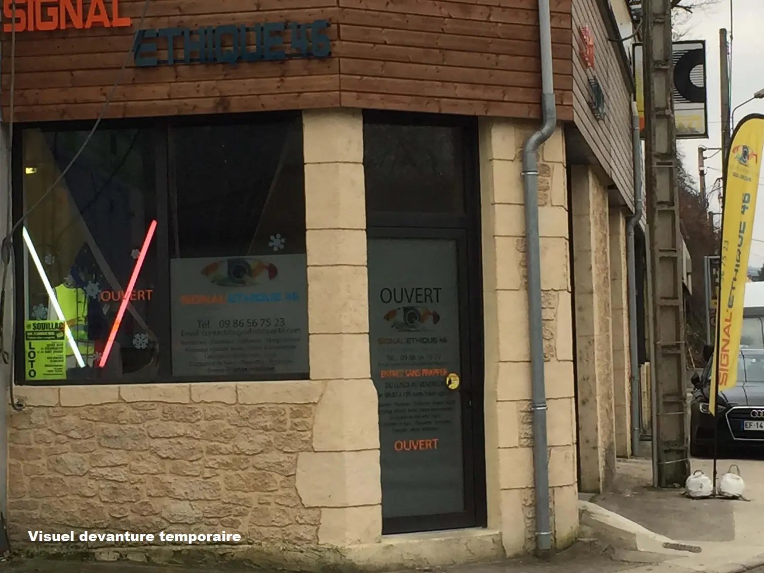 DEVANTURE EN COURS SIGNAL'ETHIQUE46 SOUILLAC