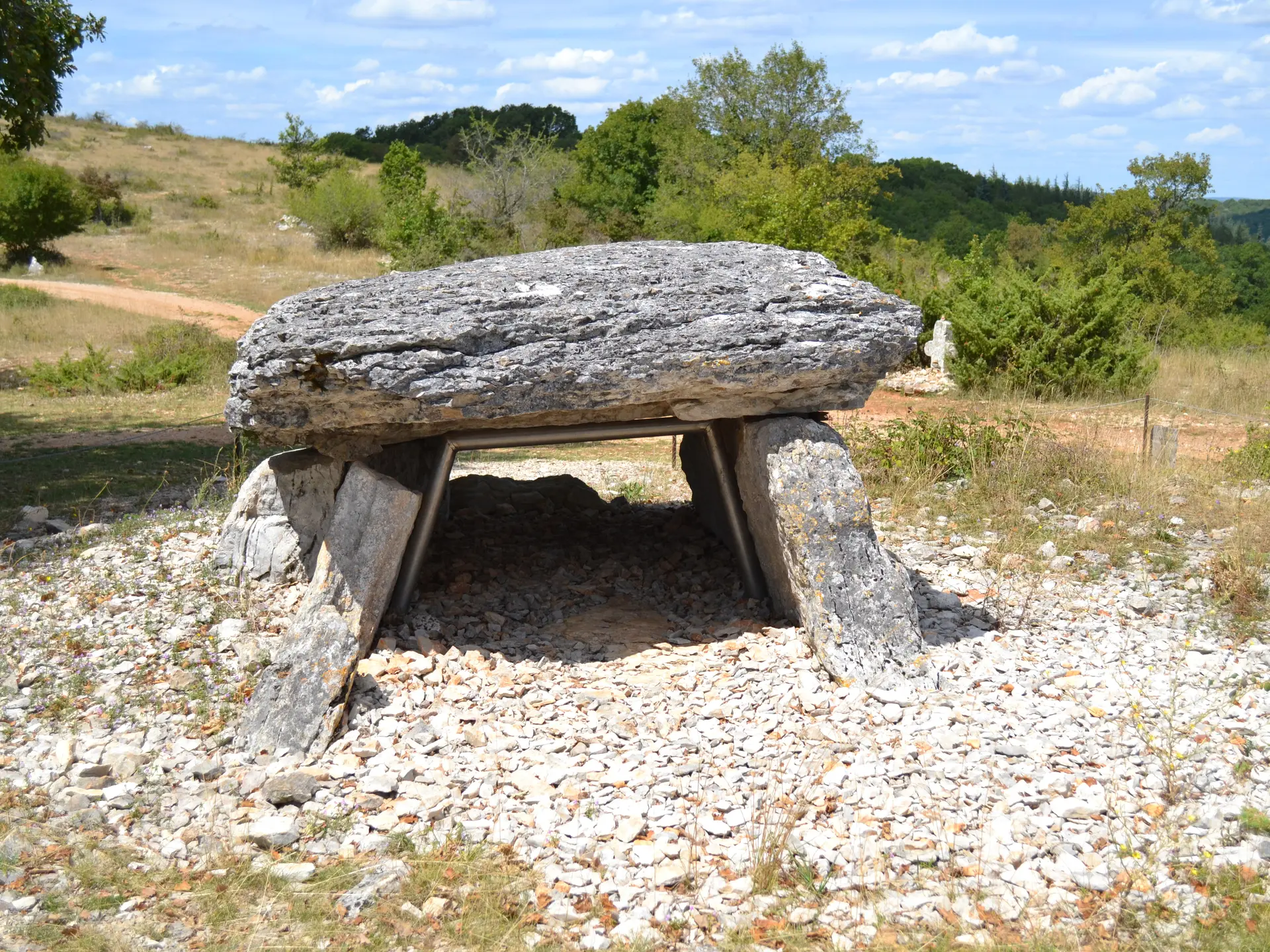 Dolmen de Gréalou Pech Laglaire 2