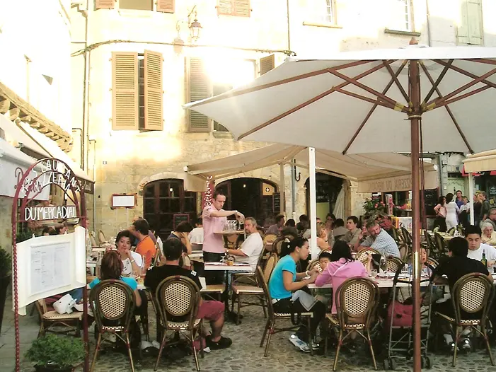 Pizzéria du Mercadial - terrasse