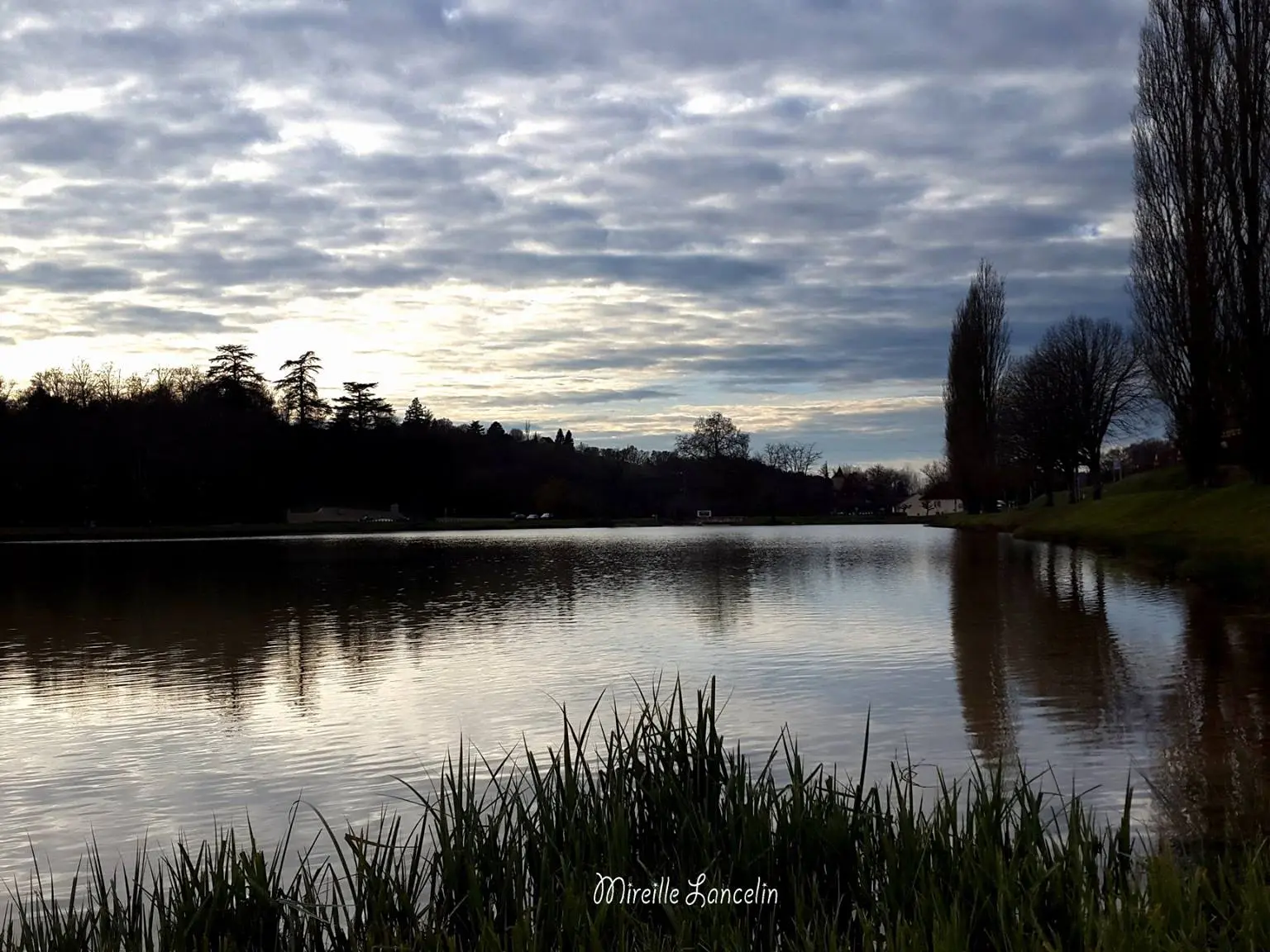 Plan d'eau Le Vigan - Mireille Lancelin