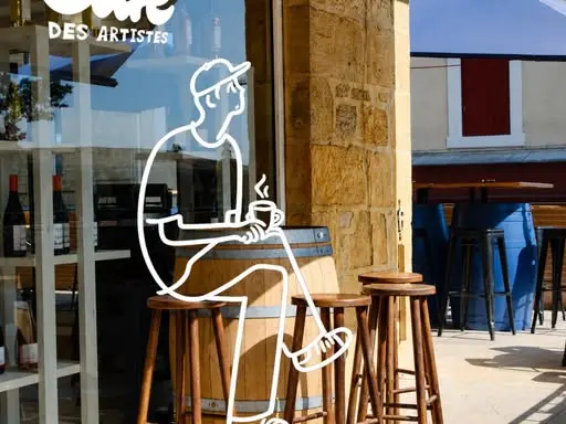 le café des artistes Gourdon