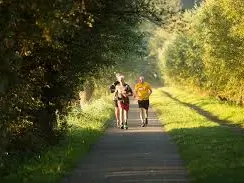 running