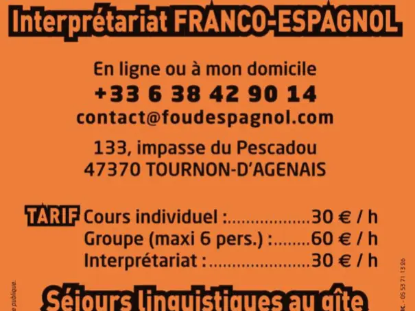 foudespagnol flyer