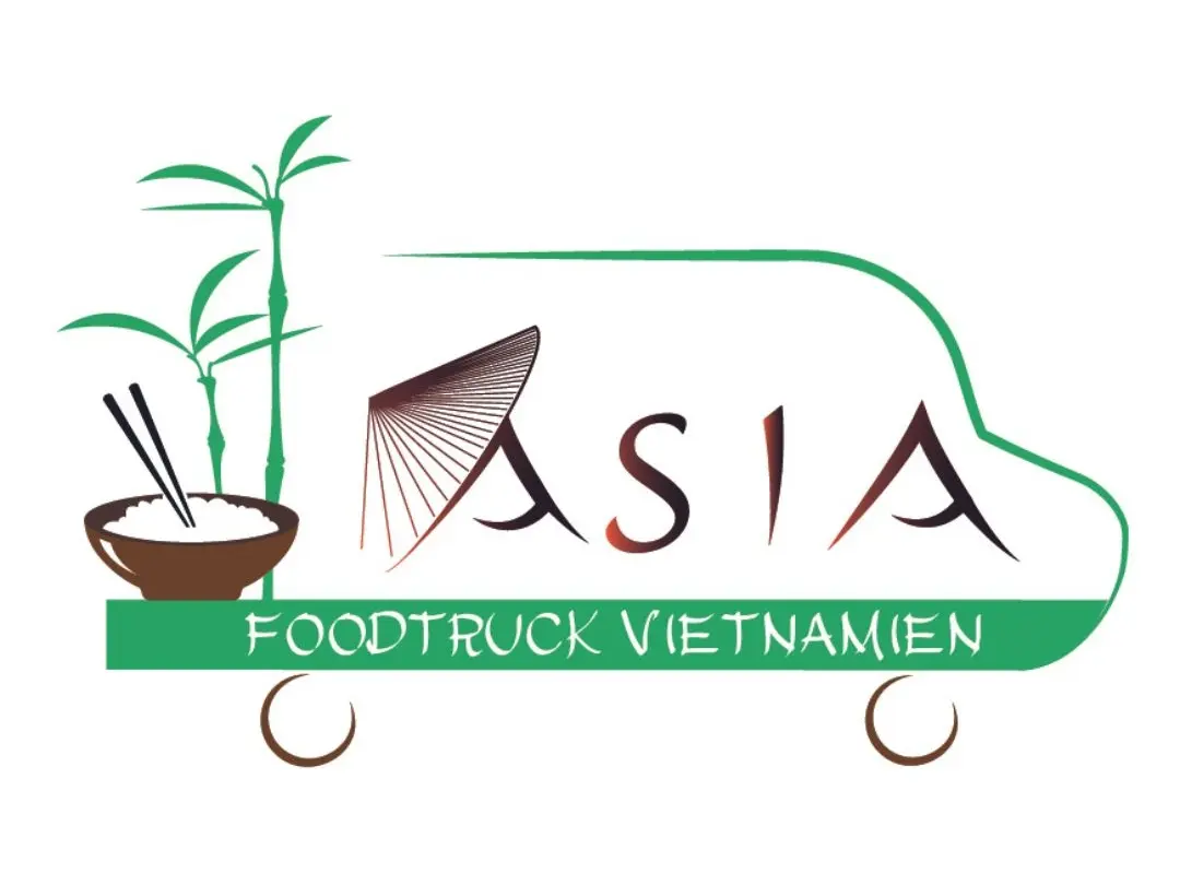 logo asia food truck