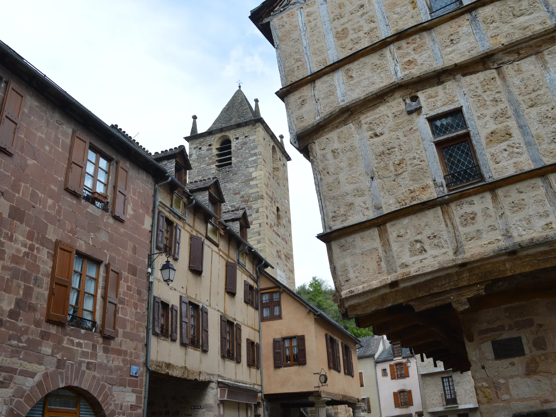 La Canourgue - Maison à pans de bois