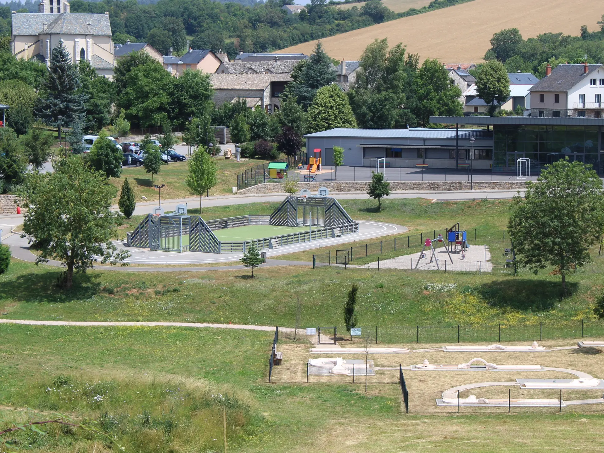 aire de jeux massegros