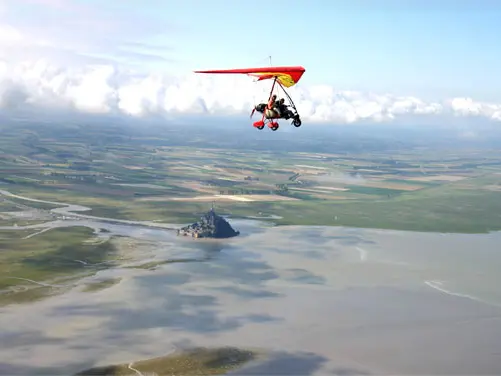 Bréville-sur-Mer_ULM Air Cotentin_bapteme