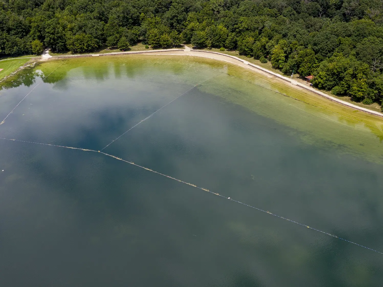 Plage de la Cornée du Der - Lac du Der en Champagne