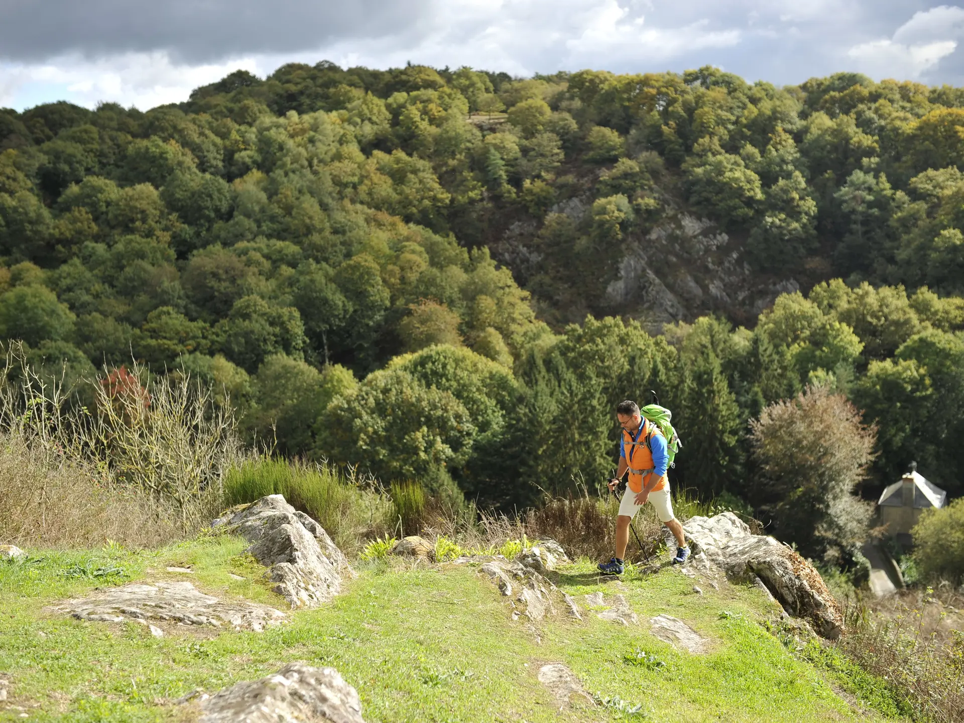 Randonnée à Sainte-Suzanne