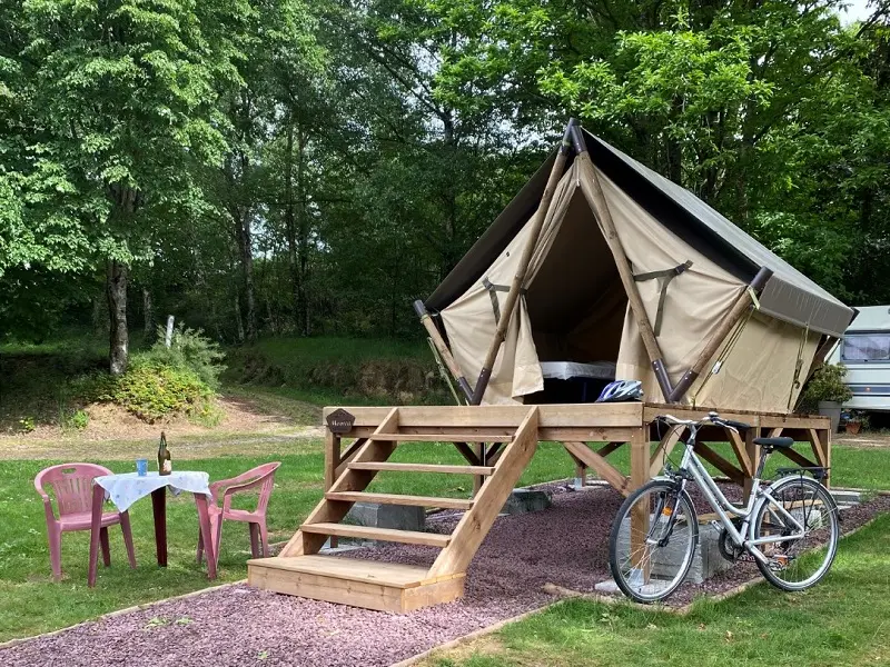 Tente Moorea - Camping Domaine de Kerelly - Guégon - Morbihan - Bretagne