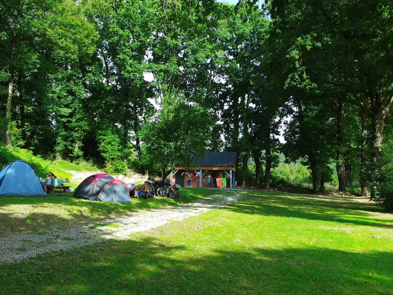 Aire naturelle de camping Saint-Aignan